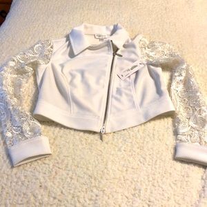 Woman’s Never worn-tags on White Jacket